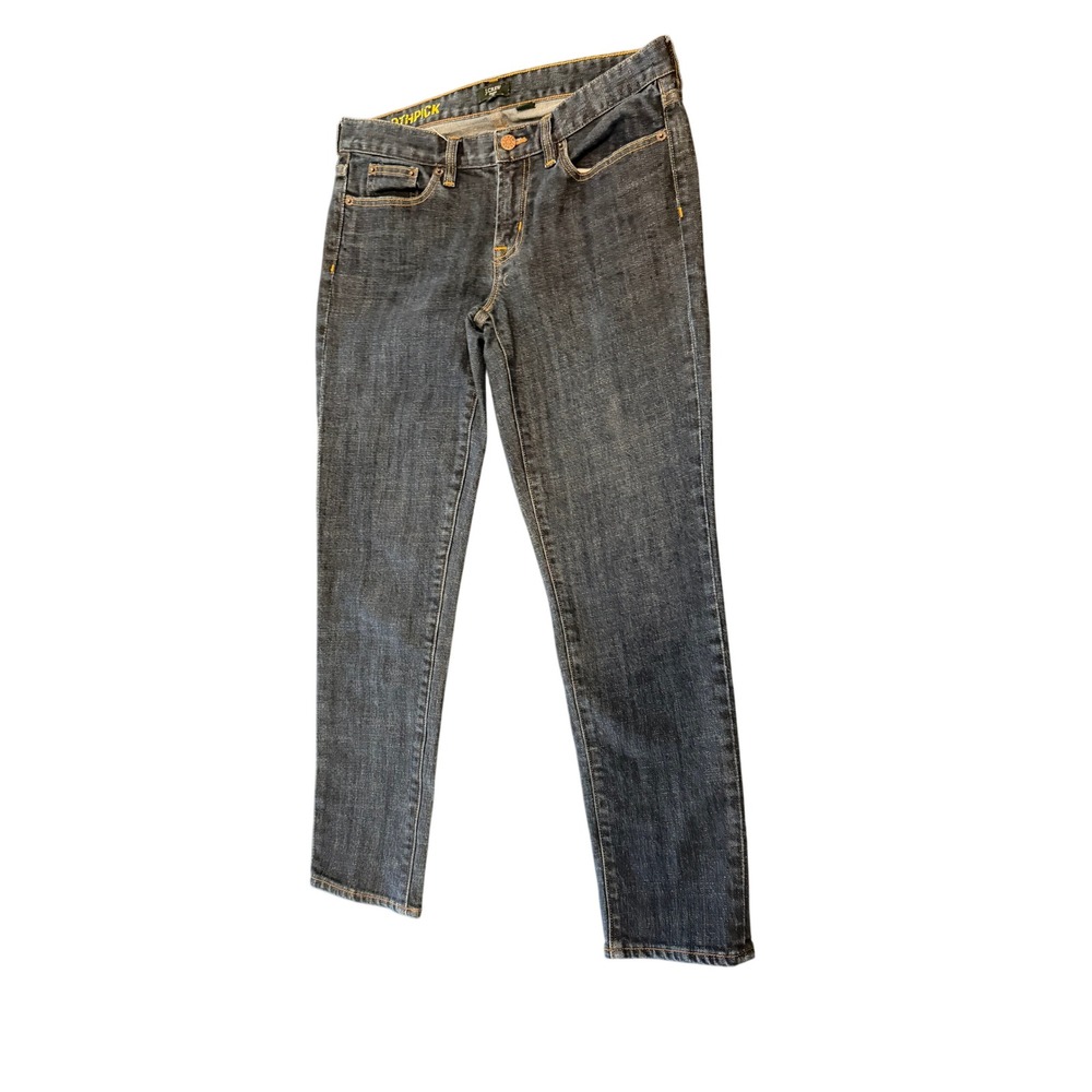 J.Crew Toothpick Skinny Jeans Dark Wash Indigo Stretch Denim 70934 Size 29
